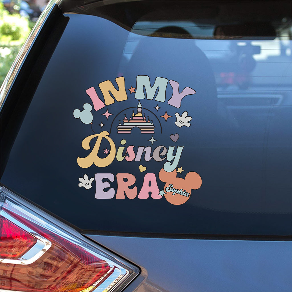 Personalized Disney Era Mouse Decal Custom Name Gift Decal Full GradoCreations