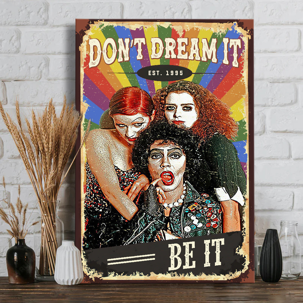 Personalized LGBT Support Canvas Print | Custom Wall Art Gift Canvas And Poster GradoCreations