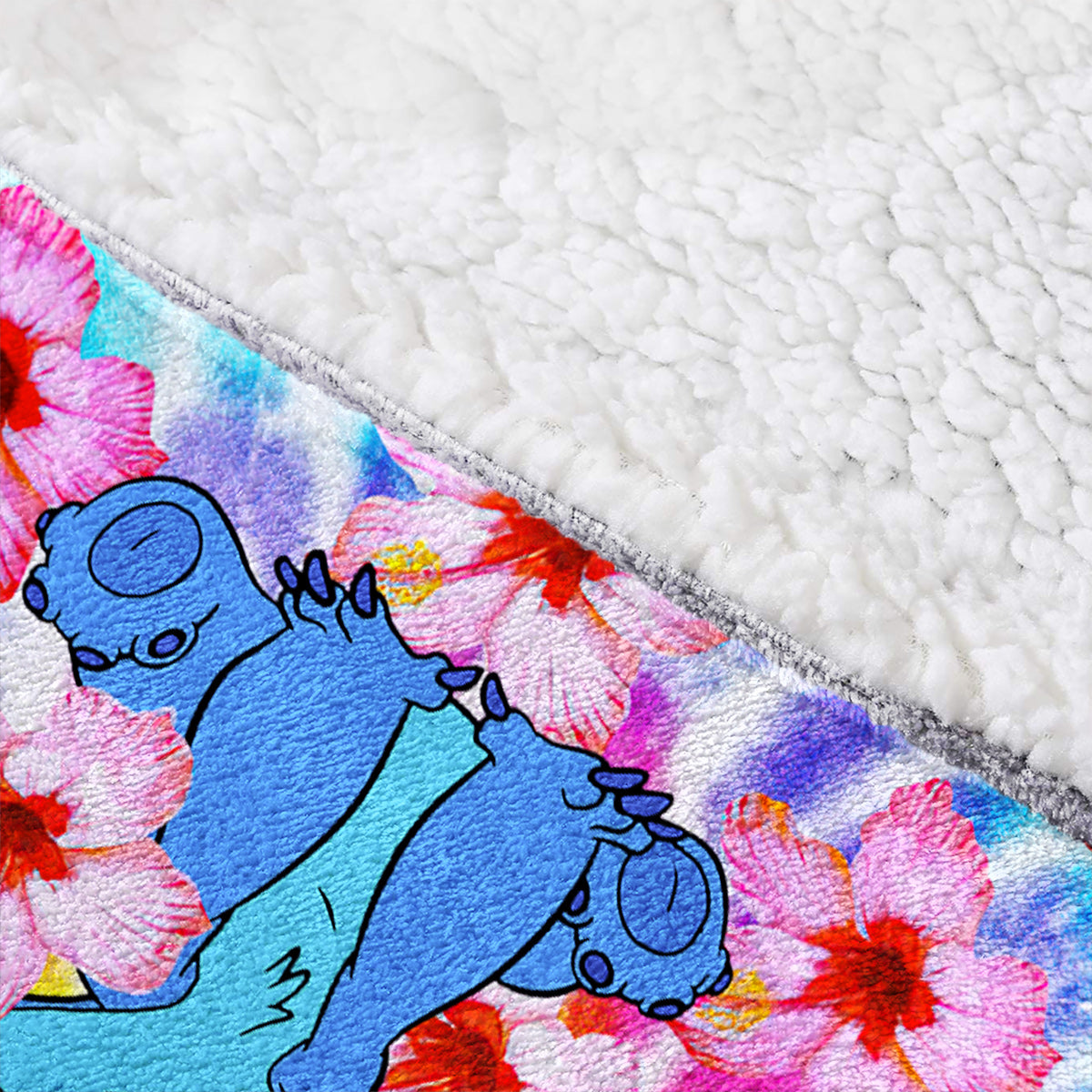Personalized Tie Dye Blanket Hoodie with Name - Gift for Her Blanket Hoodie GradoCreations