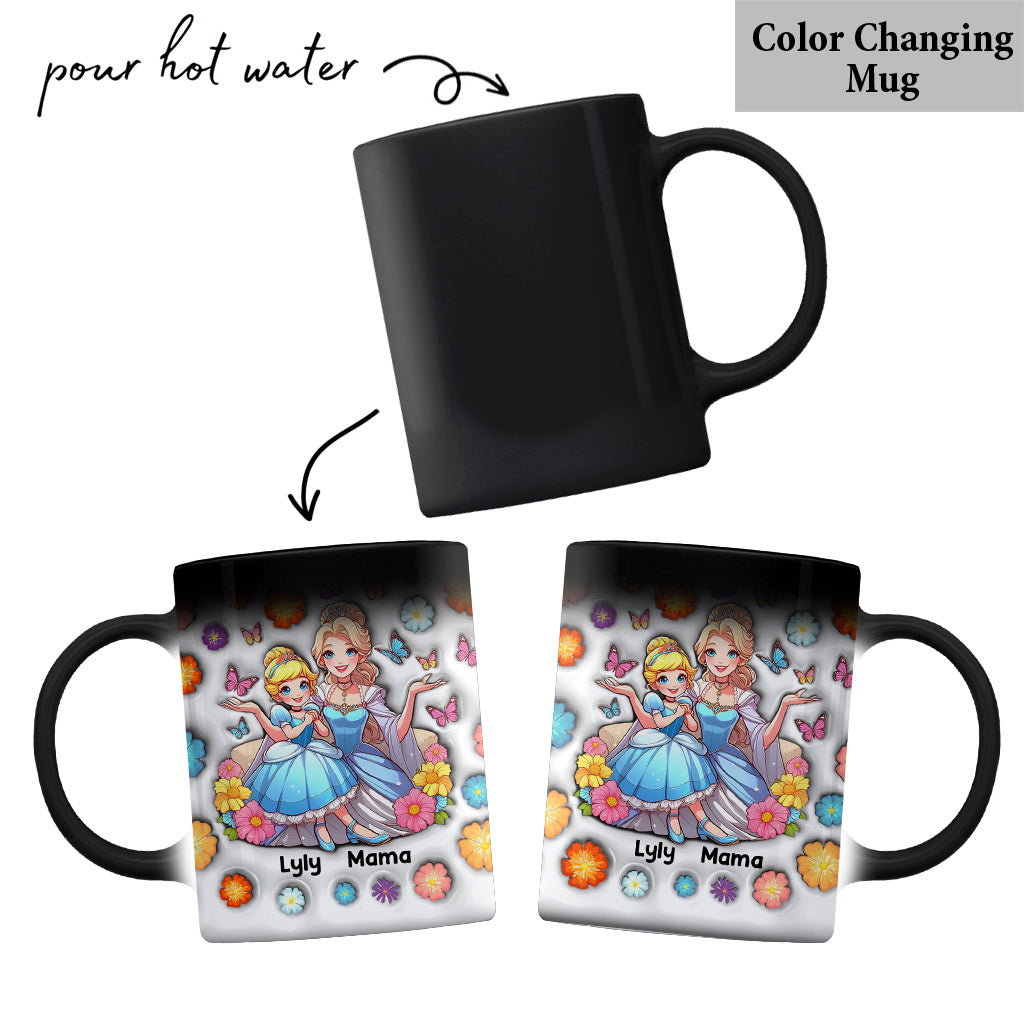 Personalized Mother-Daughter Mouse Mug Custom Name Gift Mug GradoCreations