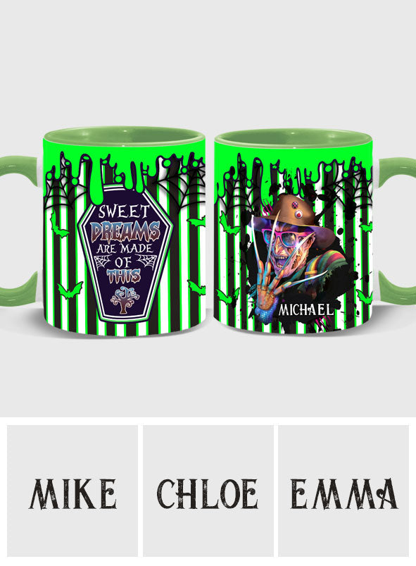Personalized Sweet Dreams Accent Mug Custom Name Gift Idea Accent Mug GradoCreations
