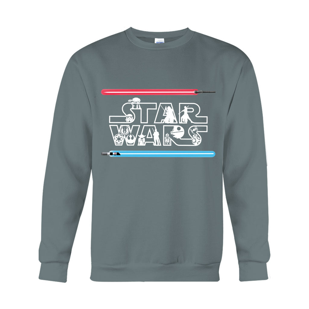 Personalized Star Wars T-shirt and Hoodie Gift for Fans T-shirt & Hoodie GradoCreations