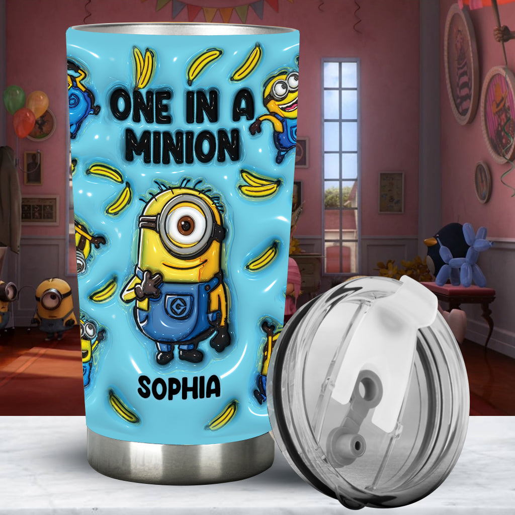 Personalized Minion Tumbler Custom Name Gift for Kids Tumbler GradoCreations