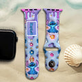 Personalized Ohana Apple Watch Band Custom Name Gift Apple Watch Band GradoCreations