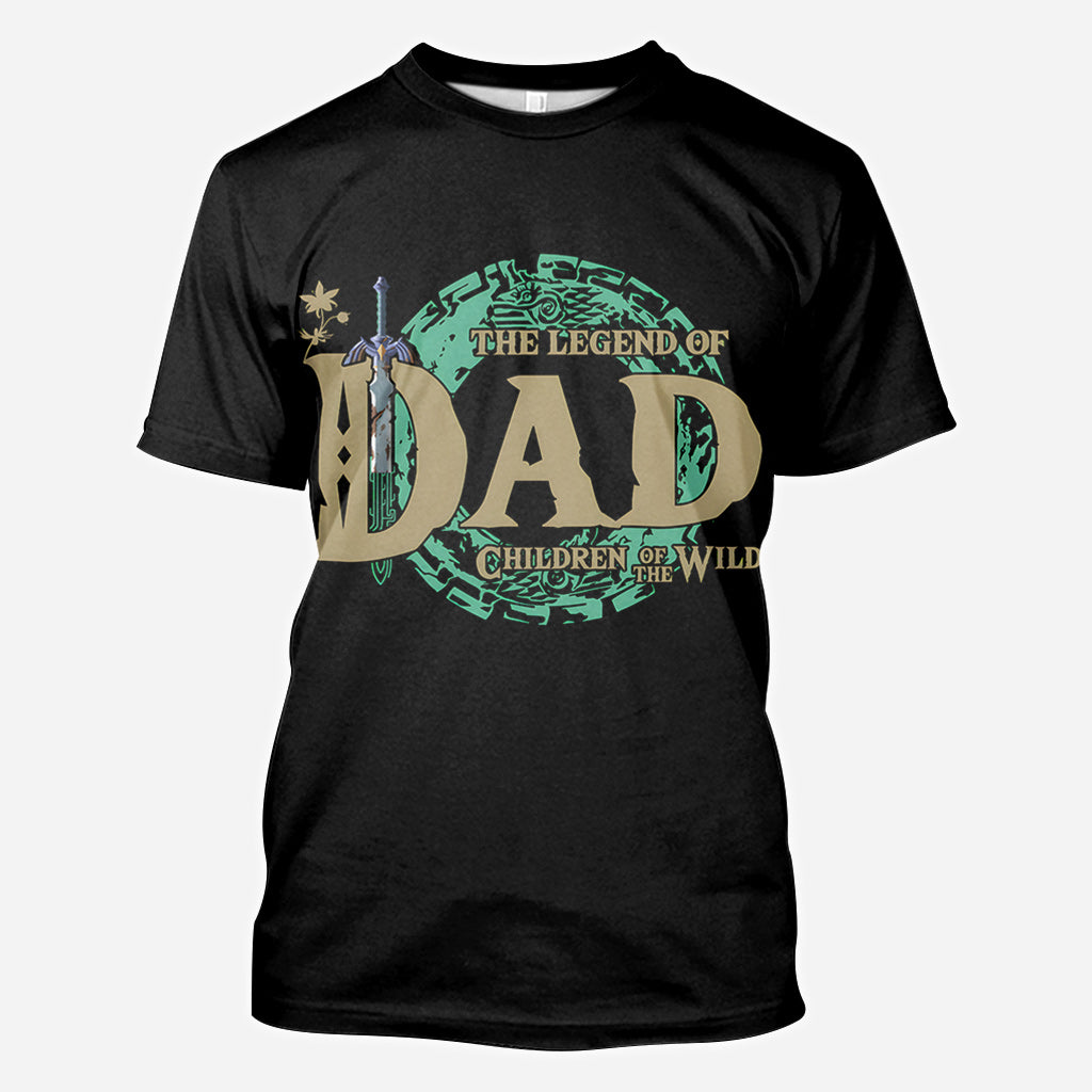 Personalized All Over Shirt The Legend of Dad/Mom Gift Idea All Over Shirt GradoCreations