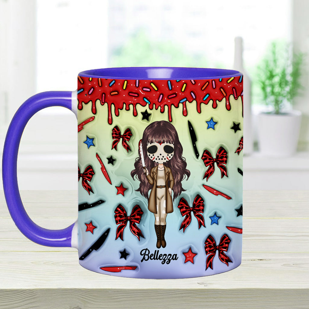 Personalized Accent Mug for Murder Mystery Lovers - Fun Gift Accent Mug GradoCreations