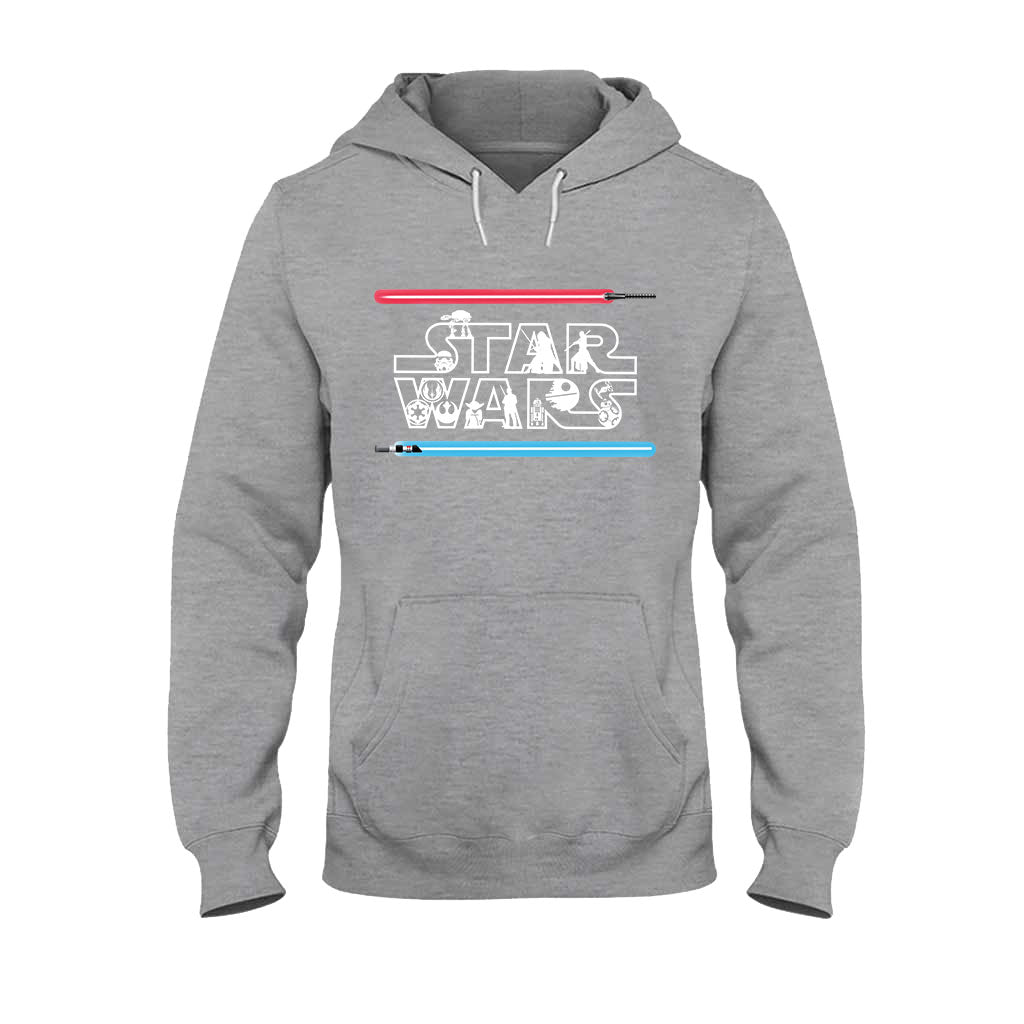 Personalized Star Wars T-shirt and Hoodie Gift for Fans T-shirt & Hoodie GradoCreations