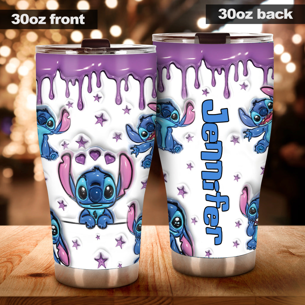 Personalized Ohana Tumbler Custom Name Drinkware Gift for Mom Tumbler GradoCreations