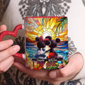 Personalized Heart Handle Mug Custom Name Gift for Couple Heart Handle Mug GradoCreations