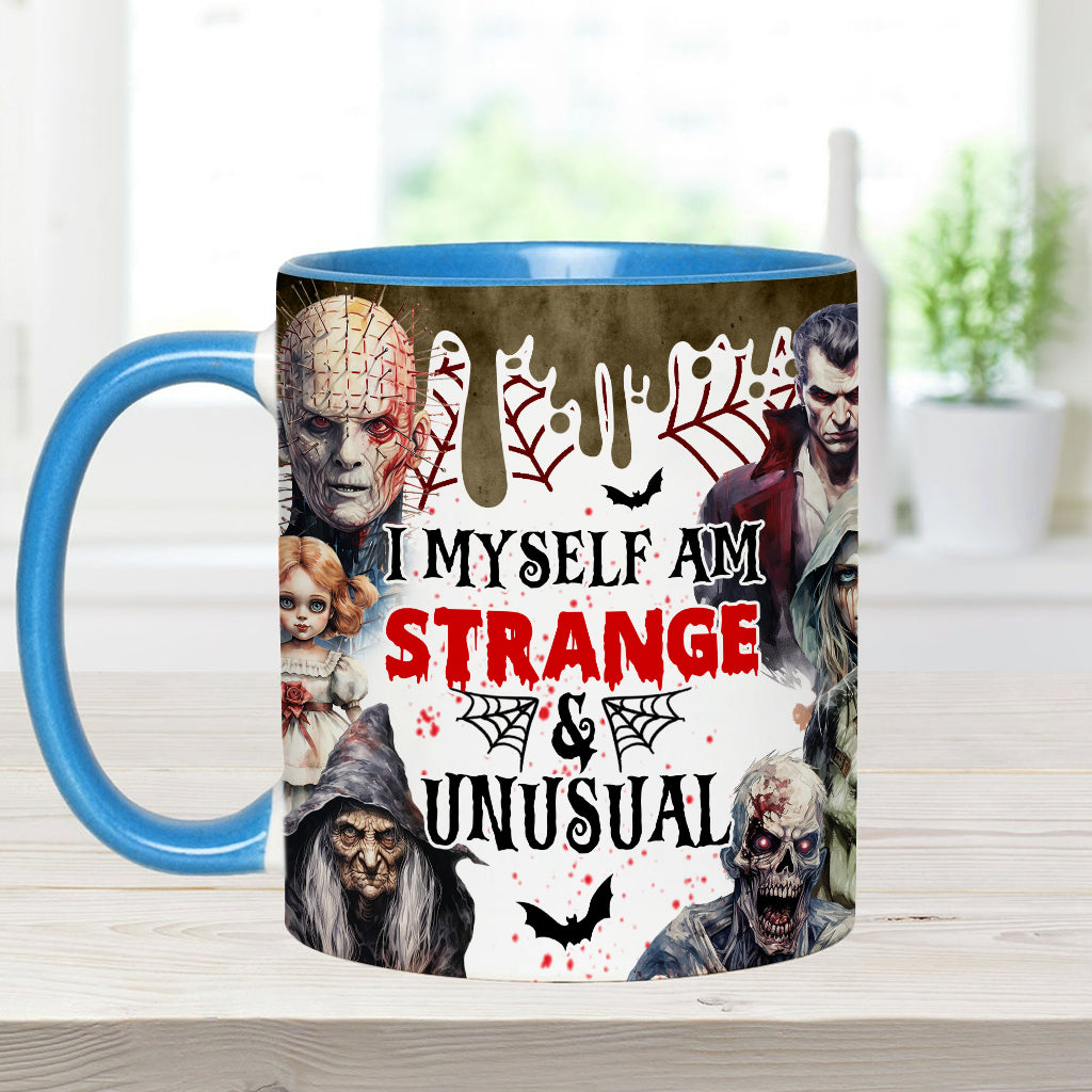 Personalized Horror-Themed Accent Mug Custom Name Gift Accent Mug GradoCreations