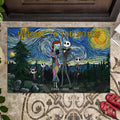 Personalized Nightmare Doormat Custom Welcome Mat for Family Doormat GradoCreations