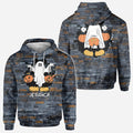Funny Personalized Ghost Mouse All Over Shirt for Kids & Adults All Over Shirt GradoCreations