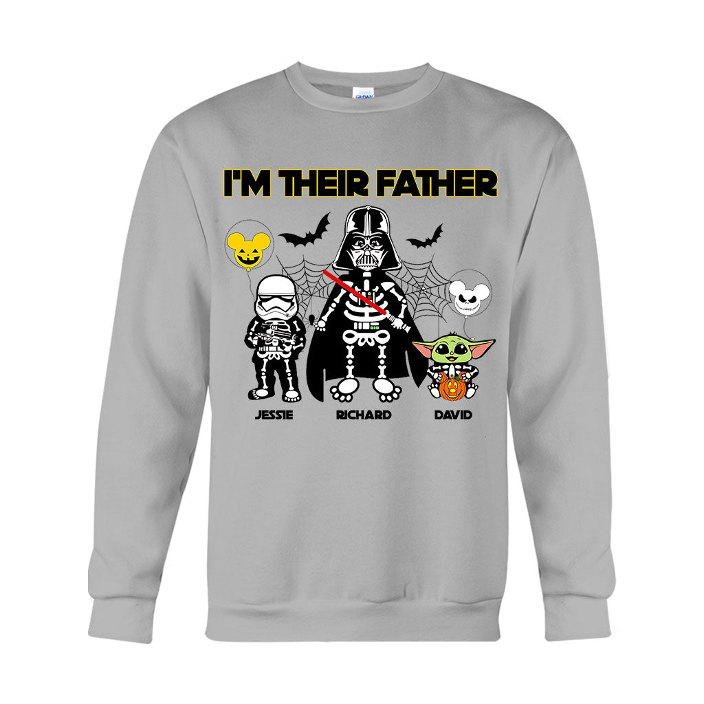 Personalized Halloween T-shirt & Hoodie I'm Their Father Gift T-shirt & Hoodie GradoCreations