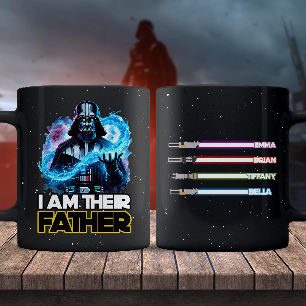 Personalized Star Wars Mug Custom Names Gift for Dad Mug GradoCreations