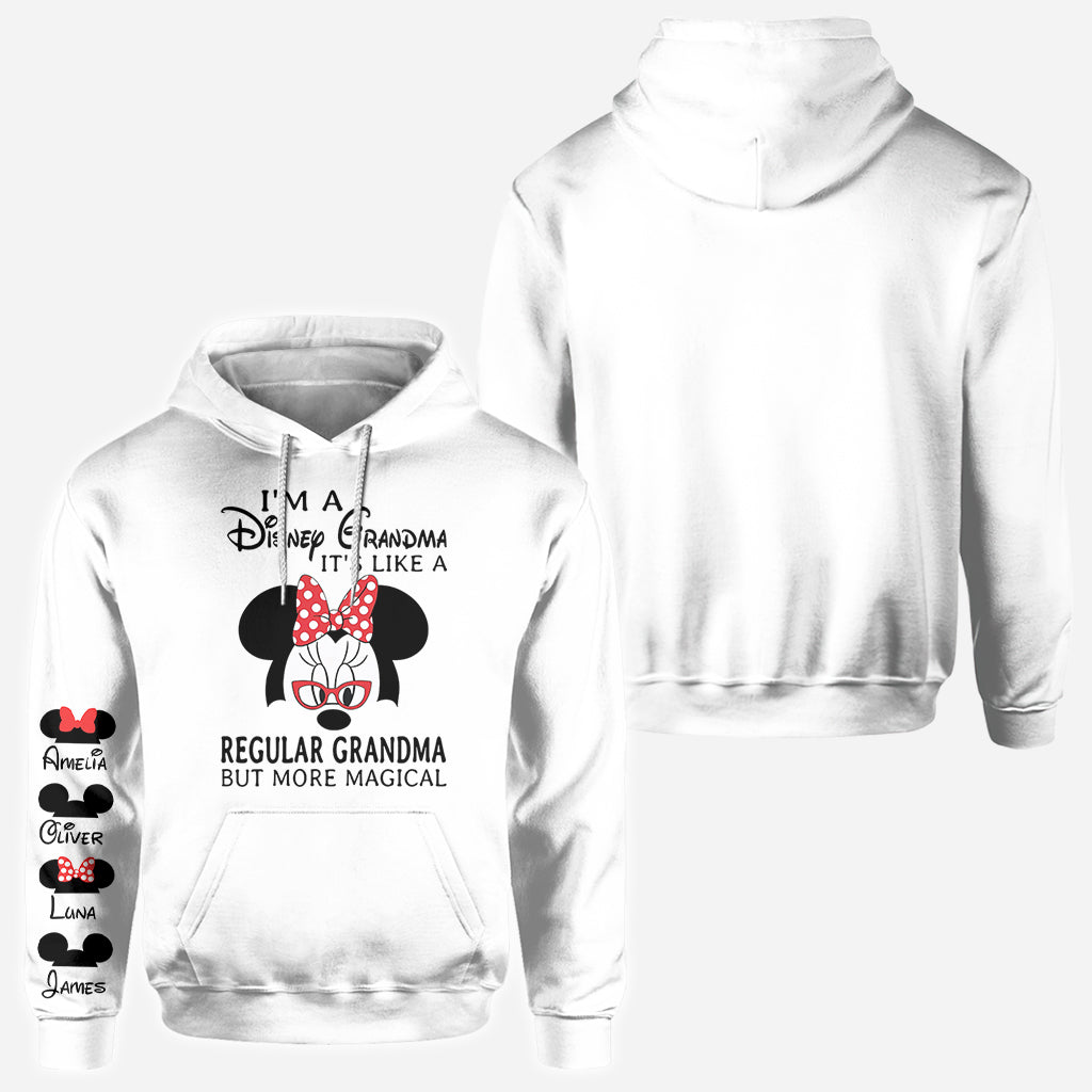 Personalized Disney Grandma All Over Shirt with Custom Names All Over Shirt GradoCreations