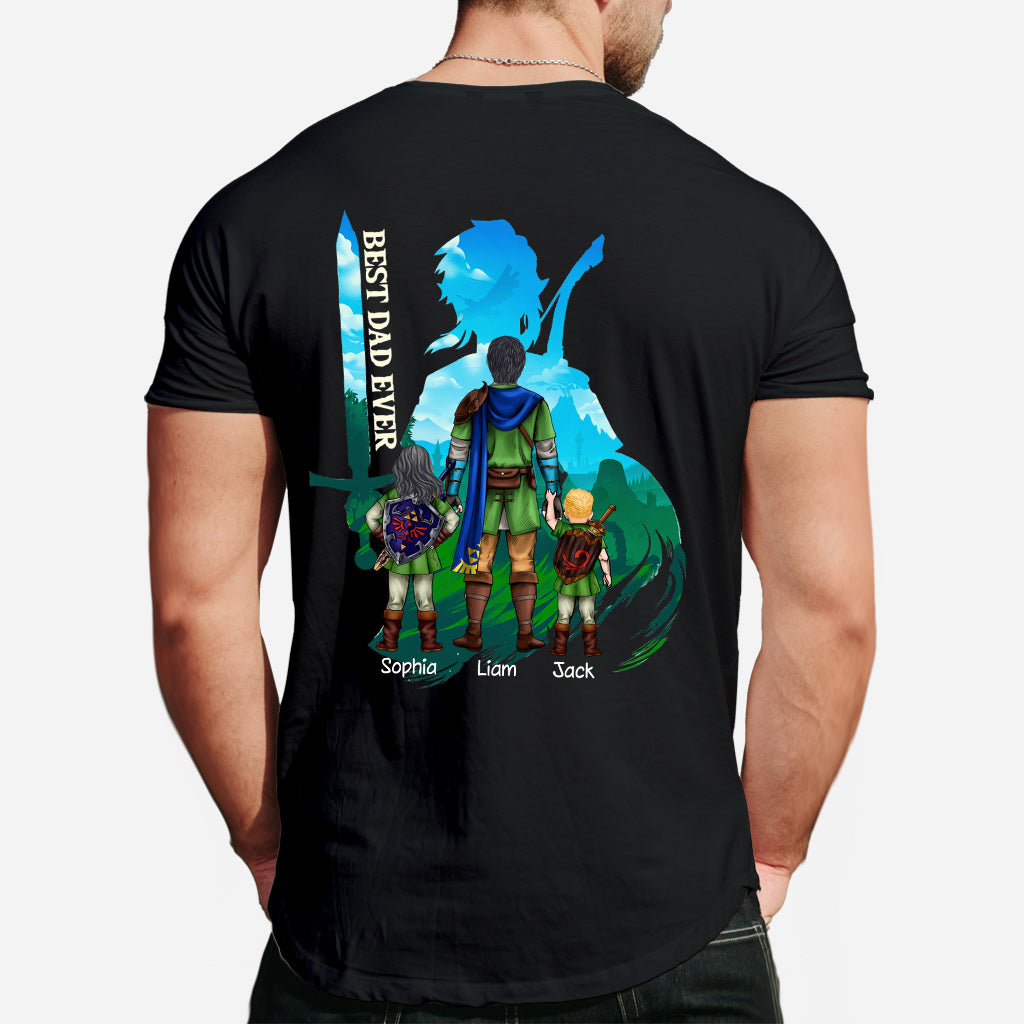 Personalized Legend of Dad T-Shirt & Hoodie Custom Name Gift for Father's Day T-shirt And Hoodie GradoCreations
