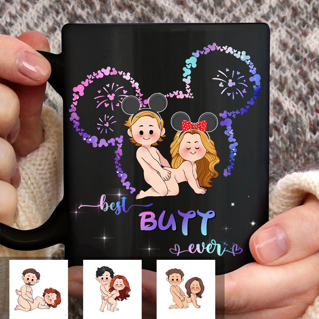 Personalized Naughty Mouse Mug Custom Couple Gift for Valentine's Day Mug GradoCreations