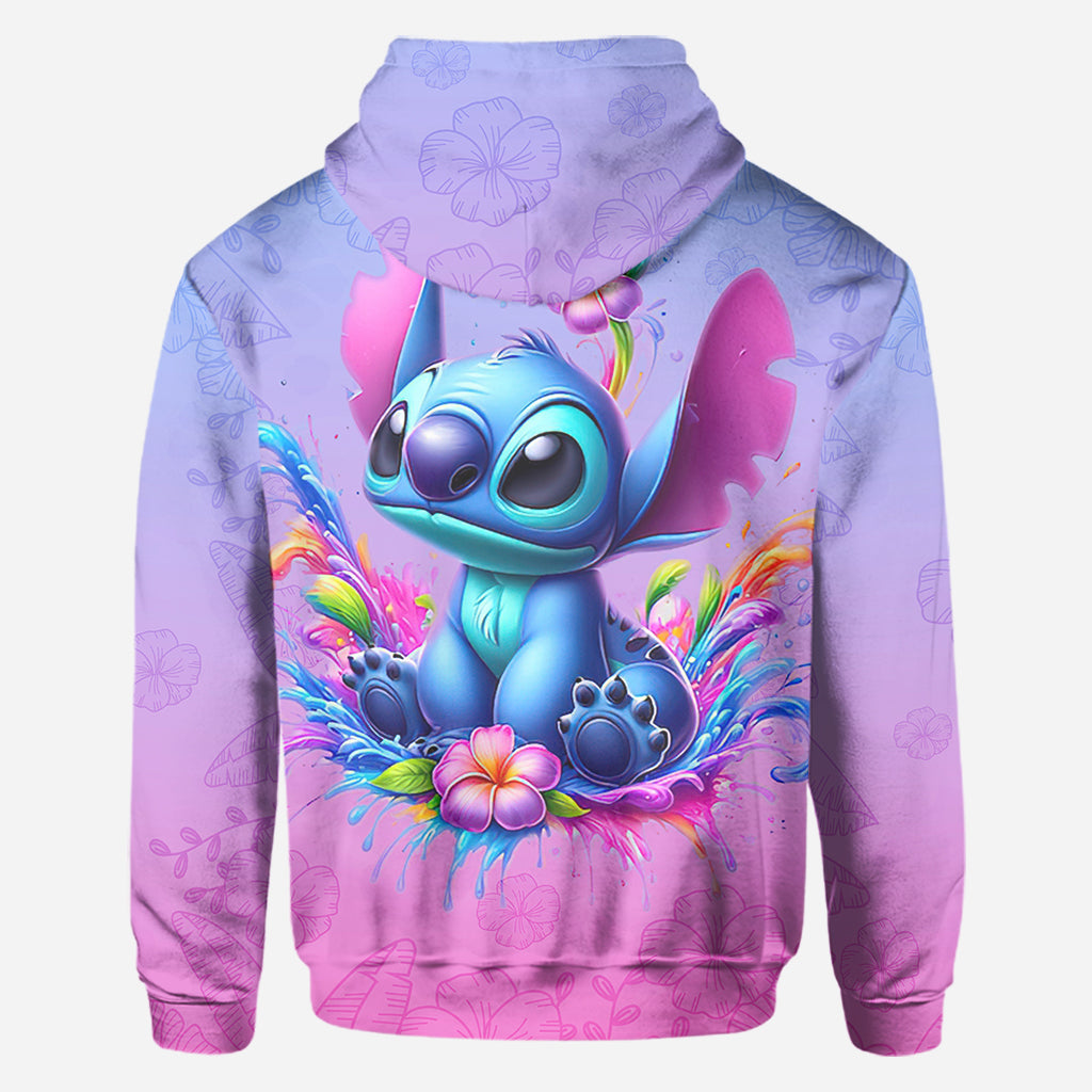 Personalized Blue Ohana All Over Shirt Custom Name Gift All Over Shirt GradoCreations