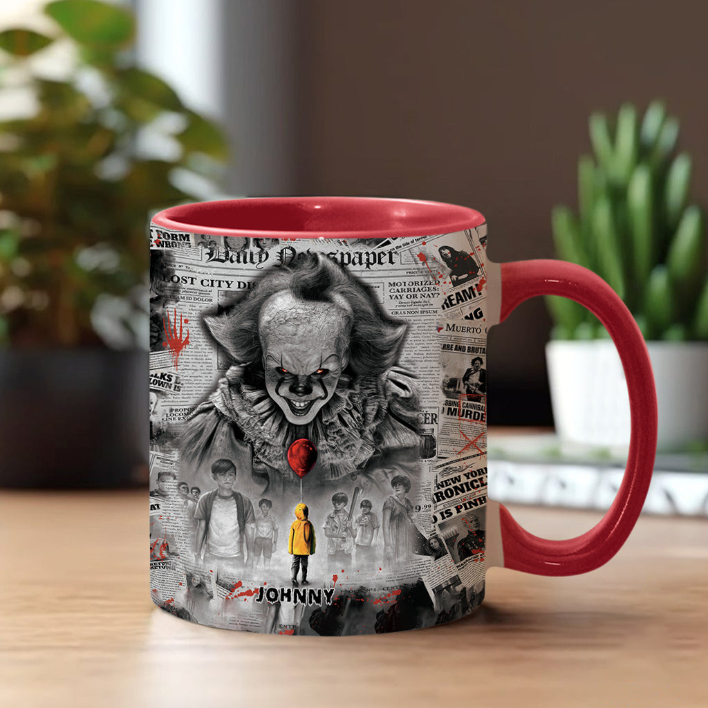 Personalized Horror Movie Accent Mug Custom Gift for Fans Accent Mug GradoCreations