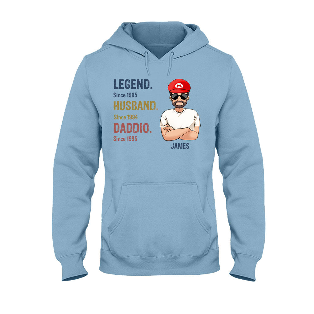 Personalized Super Plumber T-Shirt & Hoodie for Dad | Custom Name Gift T-shirt & Hoodie GradoCreations