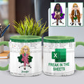 Personalized Accent Mug Custom Colleague Gift with Name Accent Mug GradoCreations