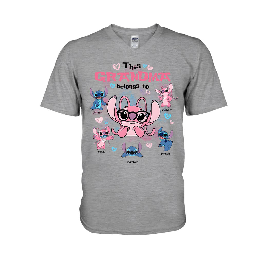 Custom Grandma Mouse T-shirt & Hoodie with Family Names | Personalized Gift T-shirt & Hoodie GradoCreations