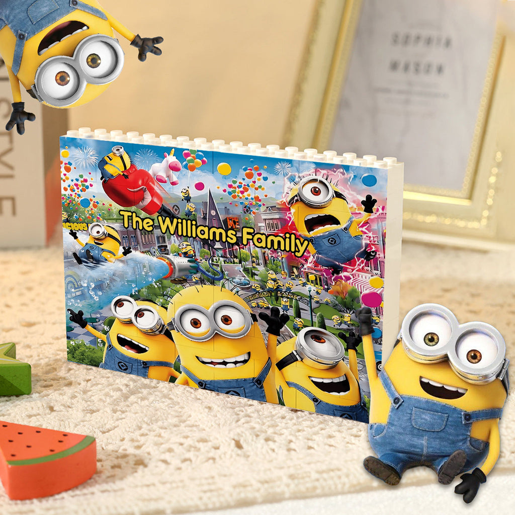 Customized Horizontal Rectangle Building Brick Blocks for Kids | Birthday, Graduation, Housewarming Gift Rectangle Building Brick Blocks GradoCreations