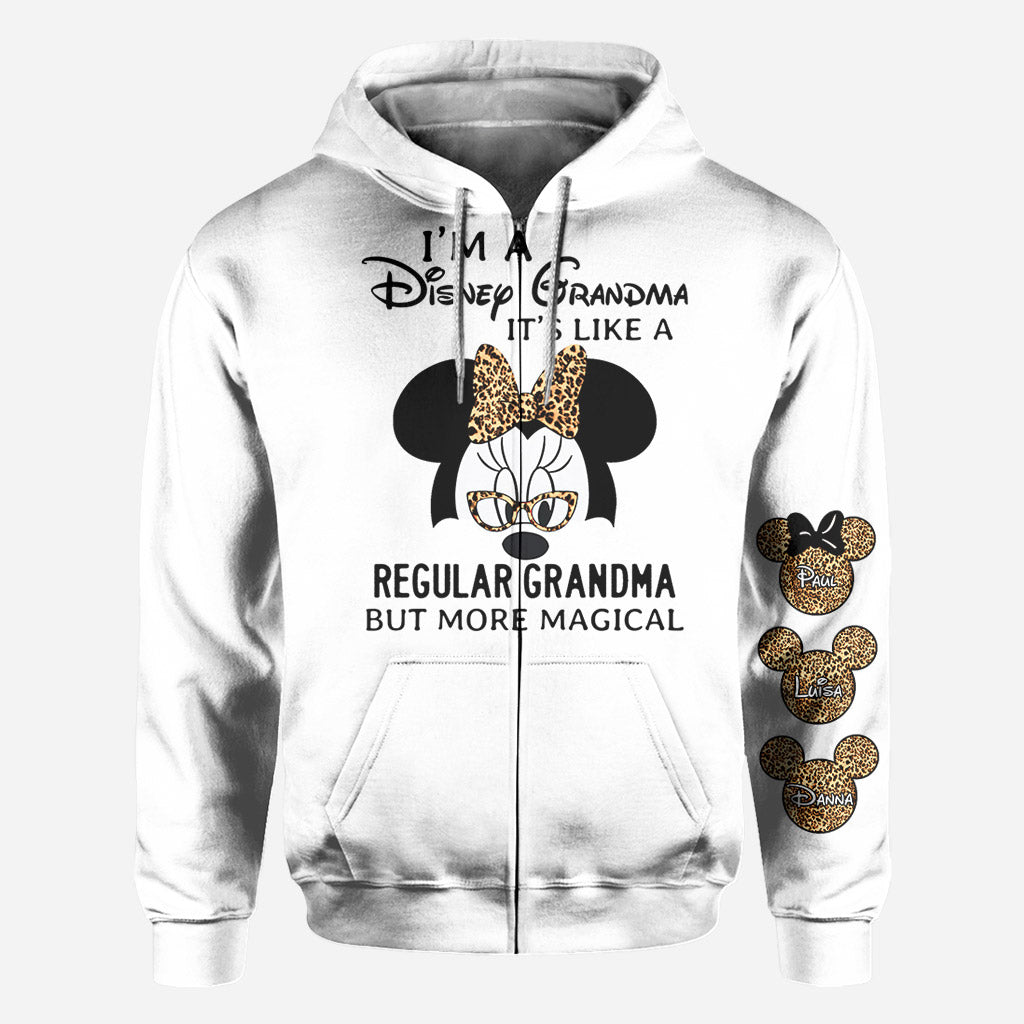 Personalized Disney Grandma All Over Shirt Custom Name Gift All Over Shirt GradoCreations