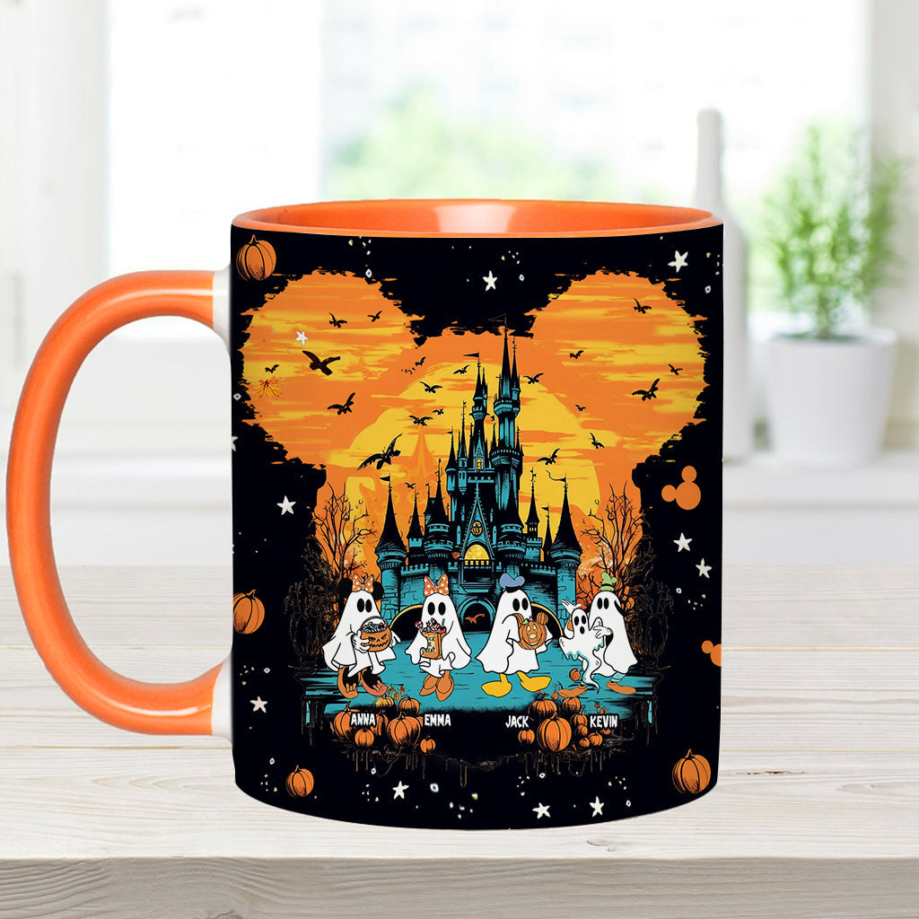 Personalized Halloween Mug for Grandma Custom Name Boo Crew Gift Accent Mug GradoCreations
