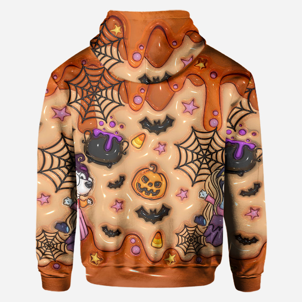 Personalized Halloween All Over Shirt Custom Name for Kids All Over Shirt GradoCreations