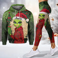 Personalized Christmas Hoodie and Leggings Set for Women Hoodie & Leggings GradoCreations