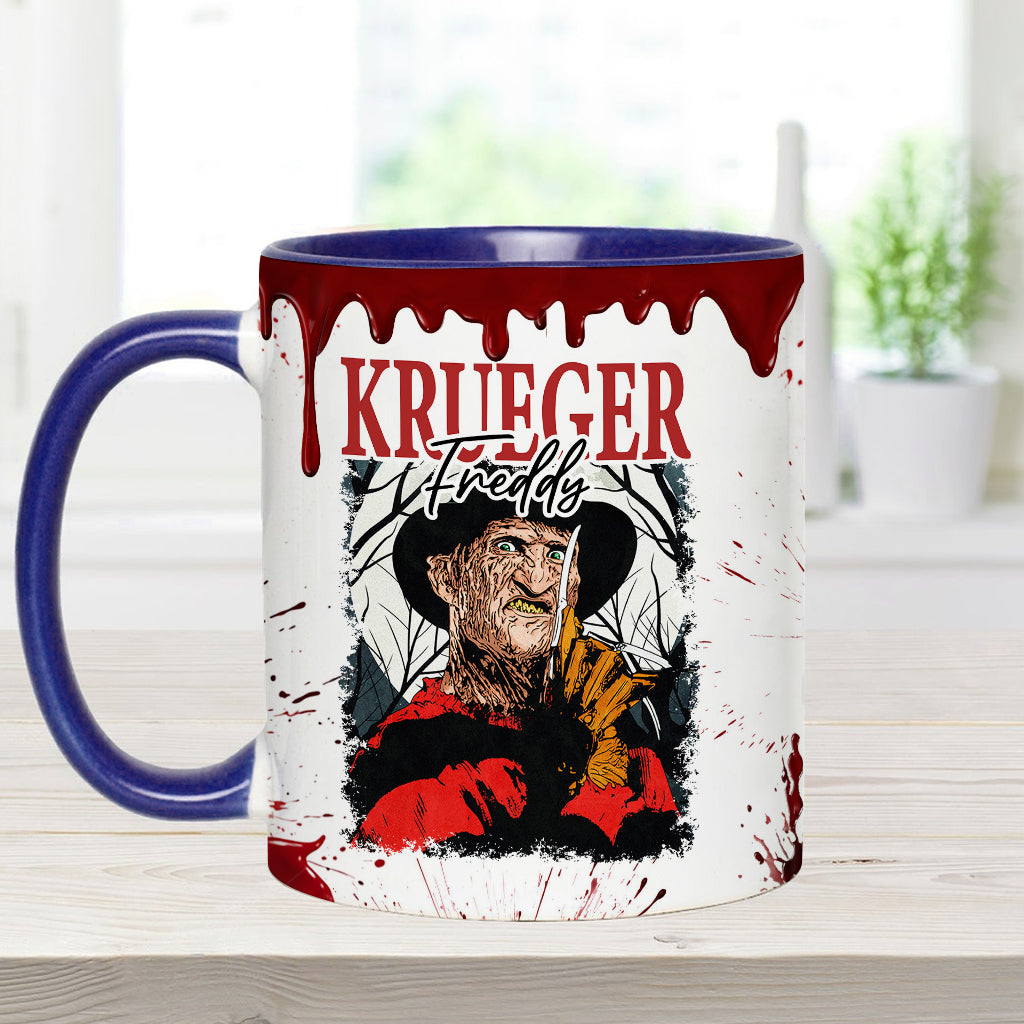 Personalized Halloween Horror Characters Accent Mug Gift Accent Mug GradoCreations