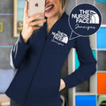Personalized Nurse Zip Jacket Custom Name Gift for Nurses Zip Jacket GradoCreations