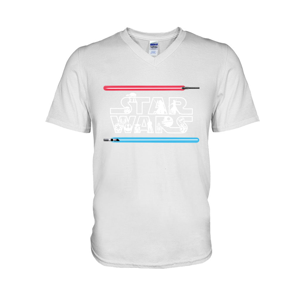 Personalized Star Wars T-shirt and Hoodie Gift for Fans T-shirt & Hoodie GradoCreations