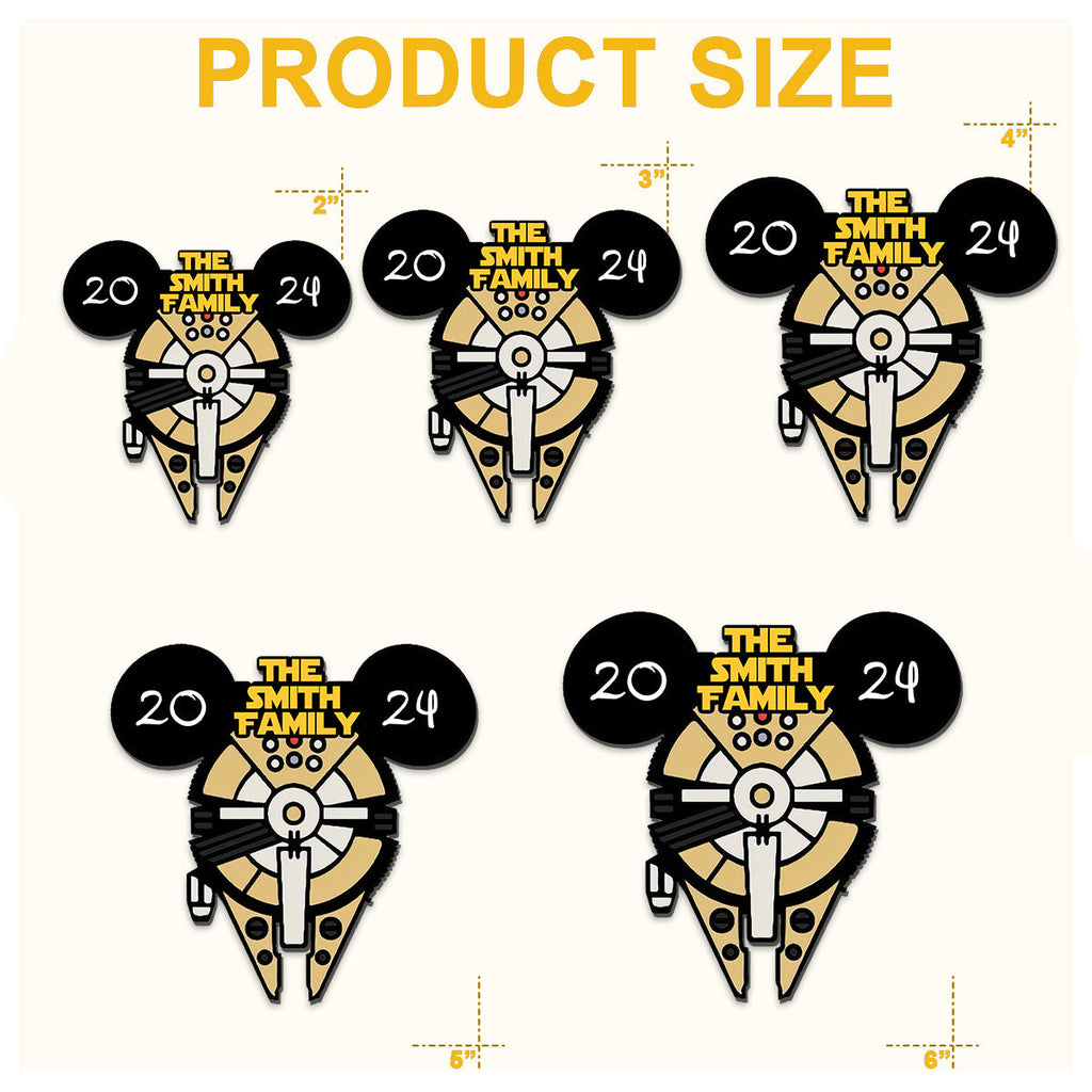 Personalized Mouse Magnet Custom Family Photos Gift Magnet GradoCreations