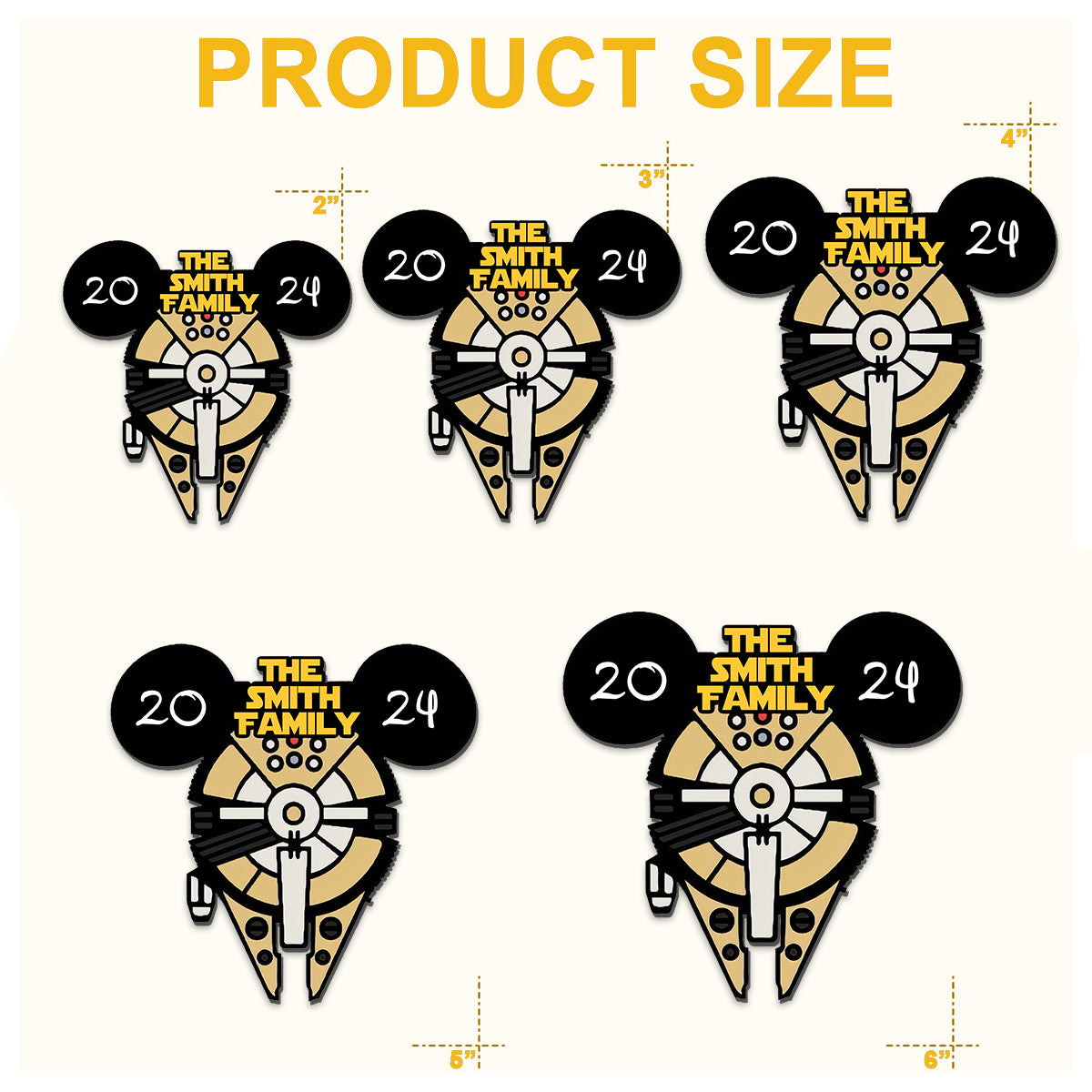 Personalized Mouse Magnet Custom Family Photos Gift Magnet GradoCreations