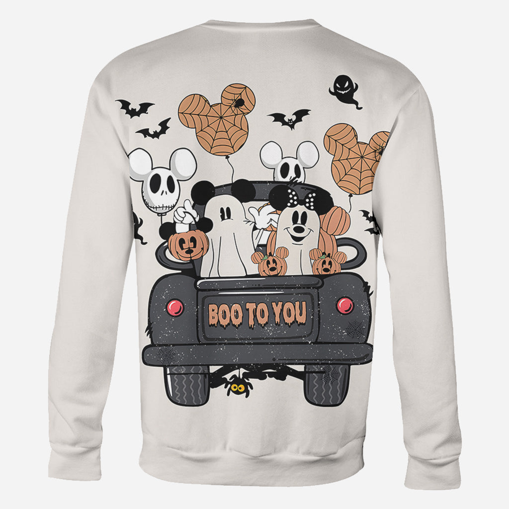Personalized Nightmare On Main Street Mouse All Over Shirt for Halloween Gift All Over Shirt GradoCreations