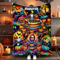 Personalized Halloween Blanket Custom Name Cozy Gift for Friends Blanket GradoCreations