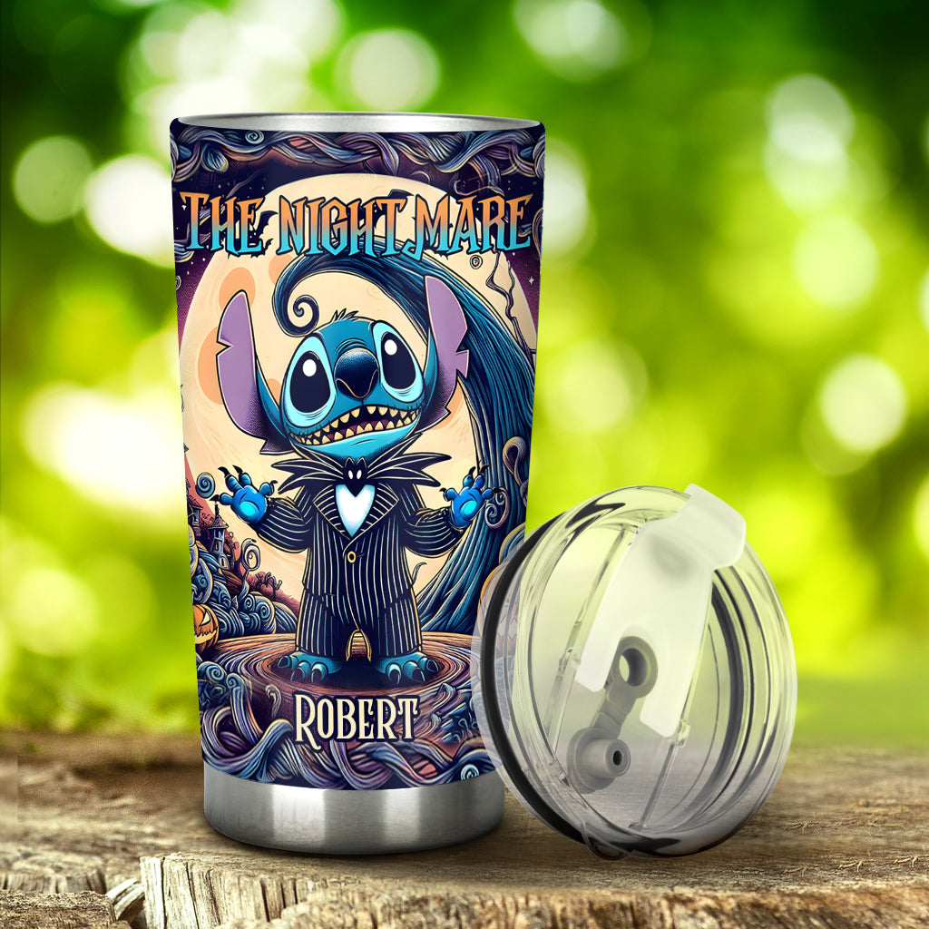 Personalized Ohana Tumbler The Nightmare Custom Gift for Halloween Tumbler GradoCreations