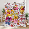 Personalized Winnie the Pooh Mouse Blanket Unique Gift for Loved Ones Blanket GradoCreations