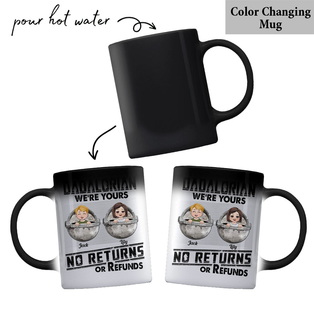 Personalized Dadalorian Mug Custom Family Design Gift Mug GradoCreations
