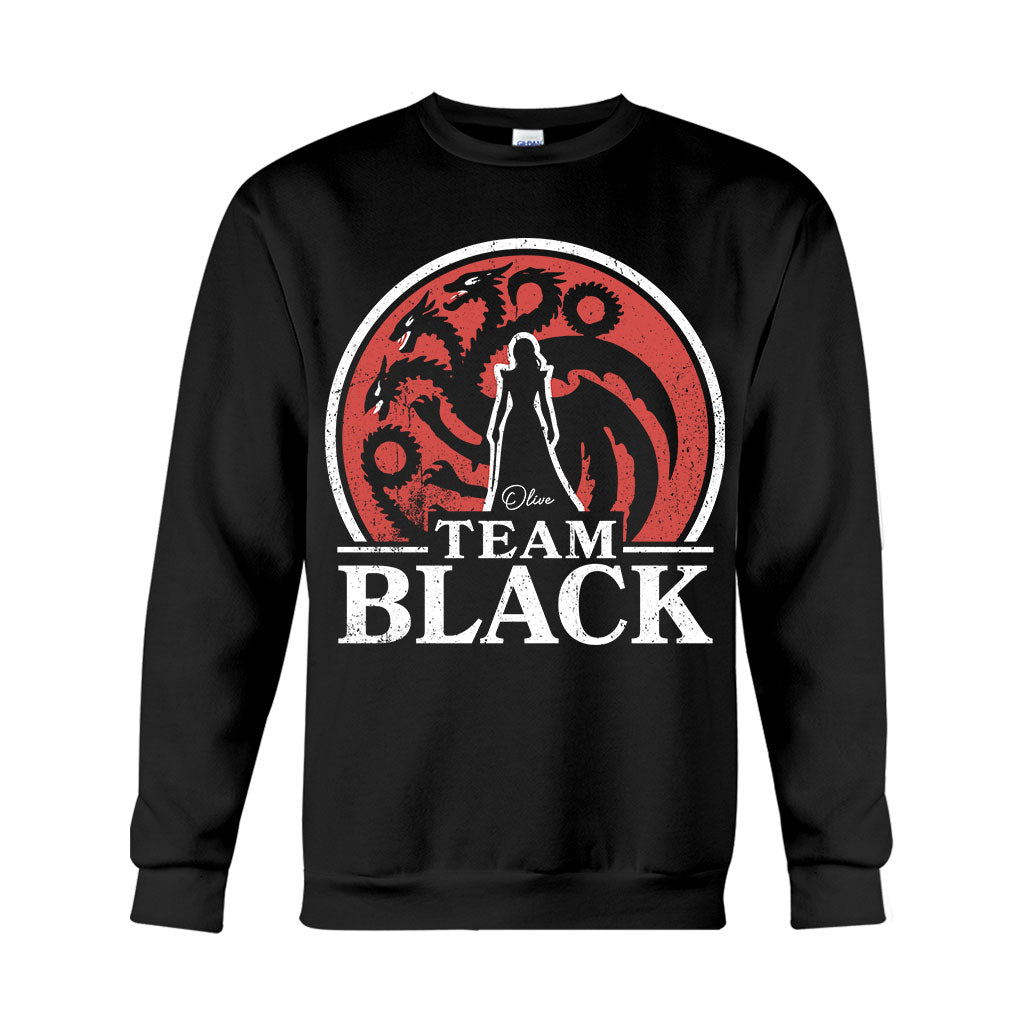 Personalized Team Black vs Green Hoodie & T-shirt Gift T-shirt & Hoodie GradoCreations