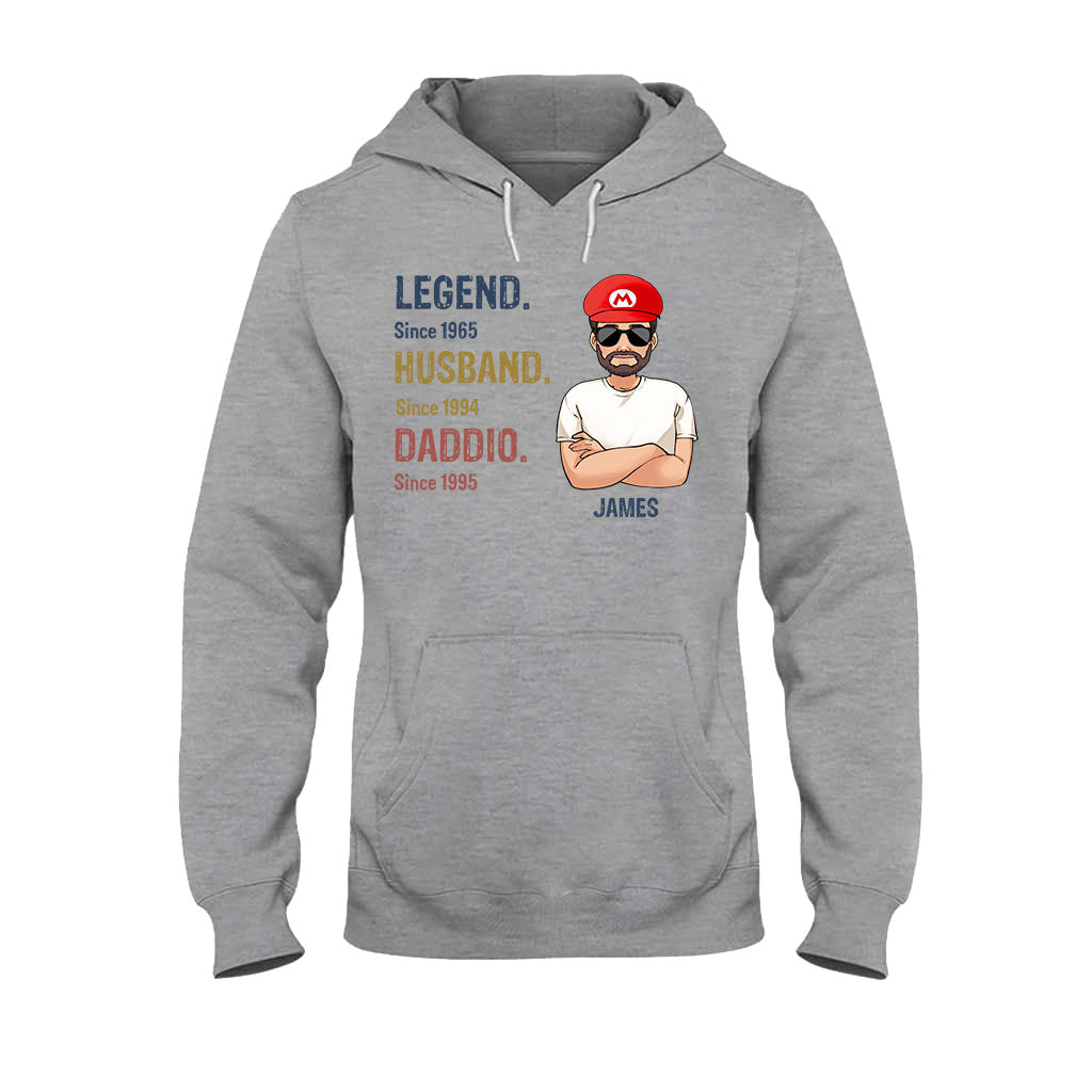 Personalized Super Plumber T-Shirt & Hoodie for Dad | Custom Name Gift T-shirt & Hoodie GradoCreations