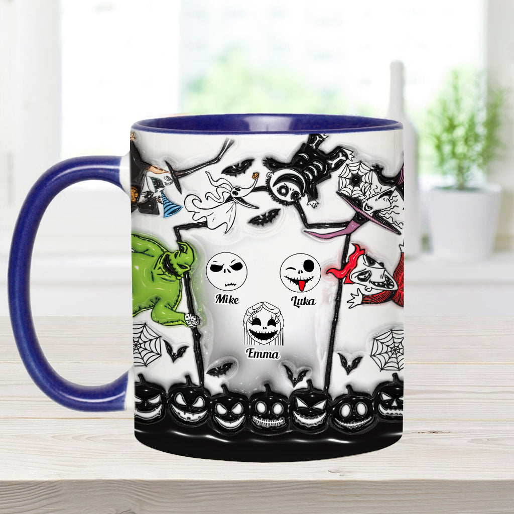Personalized Nightmare Accent Mug Custom Name Gift for Mom or Dad Accent Mug GradoCreations