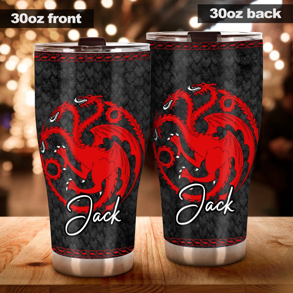 Personalized Game of Thrones Tumbler Custom Name Gift Tumbler GradoCreations