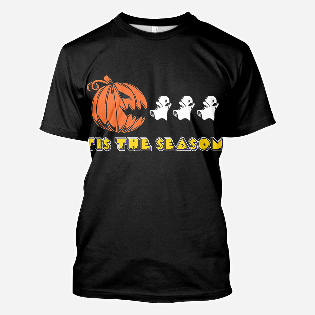 Personalized Halloween All Over Shirt Custom Name Gift All Over Shirt GradoCreations