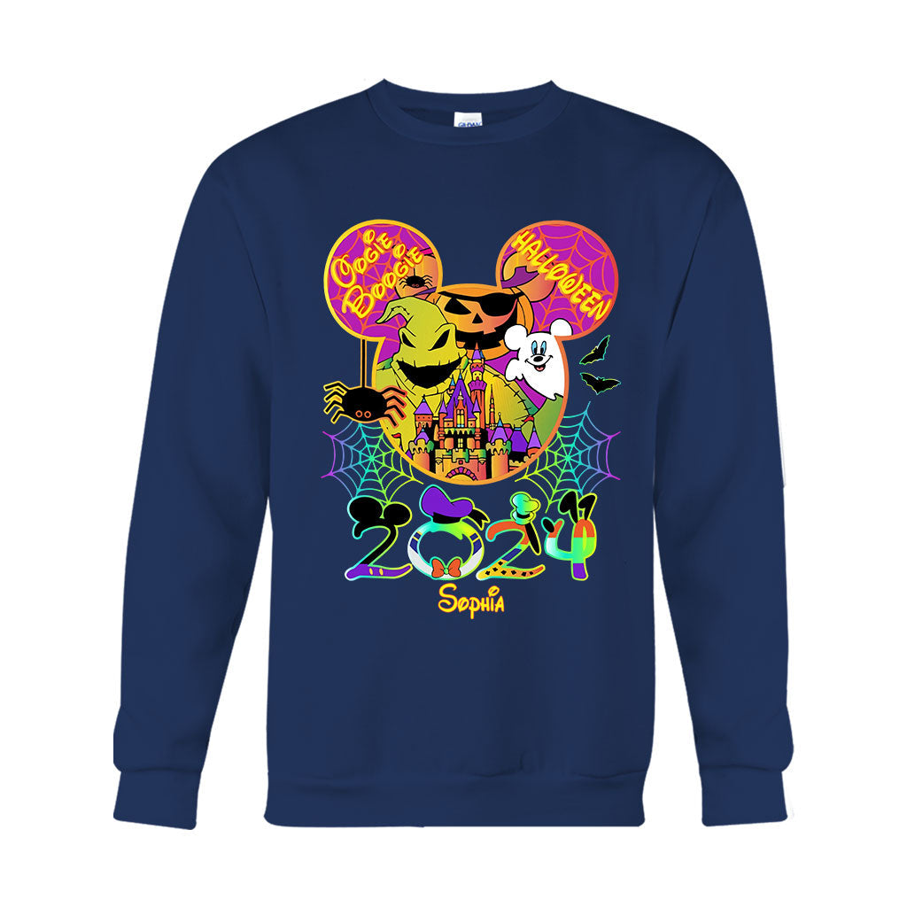Personalized Halloween Mouse T-Shirt & Hoodie Custom Name Gift T-shirt & Hoodie GradoCreations