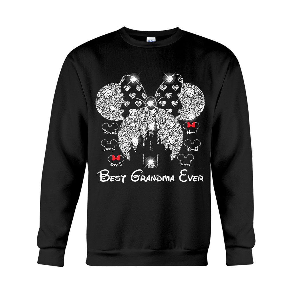Personalized Best Grandma Ever Mouse T-shirt & Hoodie Gift T-shirt & Hoodie GradoCreations
