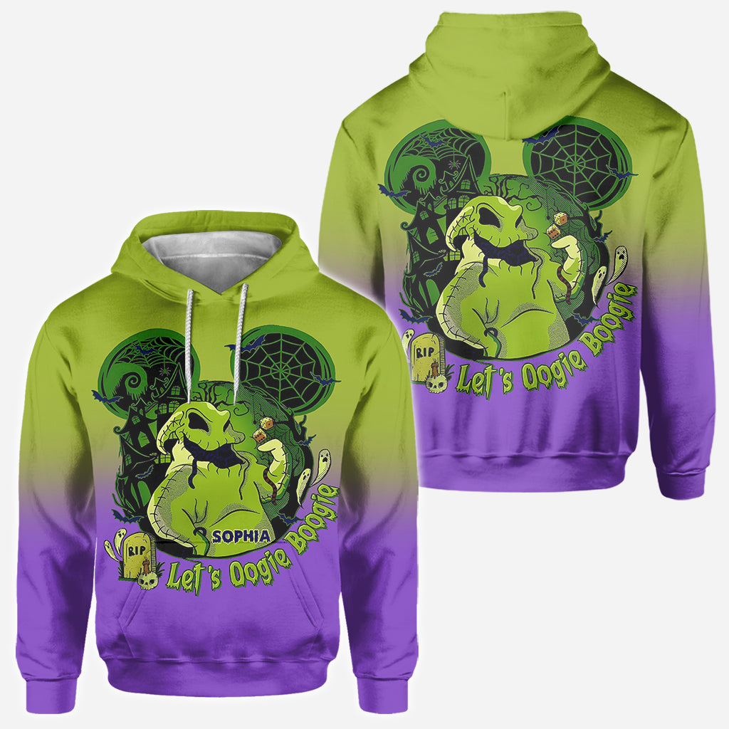 Personalized Oogie Boogie All Over Shirt Custom Name Gift All Over Shirt GradoCreations