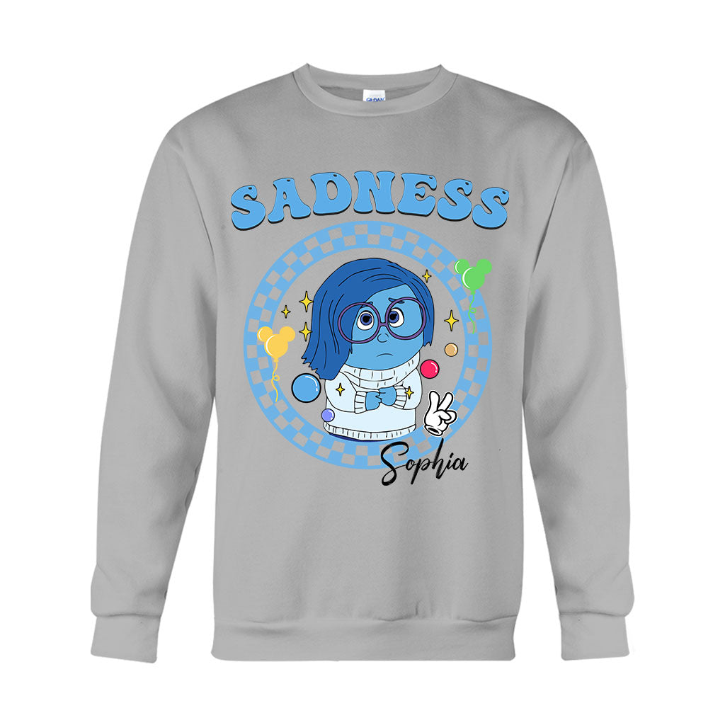 Personalized Emotion T-shirt & Hoodie Custom Name Gift T-shirt & Hoodie GradoCreations
